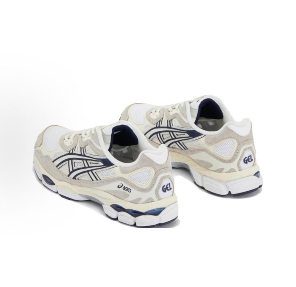 Asics Gel NYC White Midnight Navy0