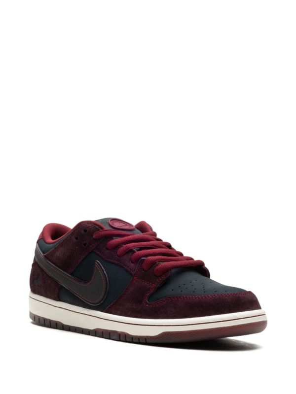 Nike x Riot Skateshop SB Dunk Low "Mahogany/Dark Beetroot/Team