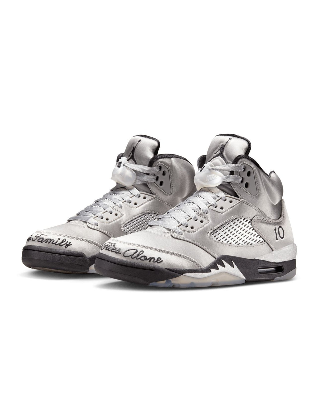 Jordan 5 "Wings" Medium Grey and Metallic Silver