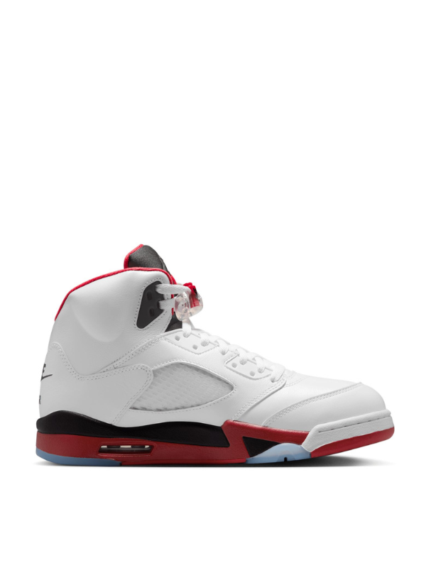 Air Jordan 5 Fire Red 'Black Tongue'