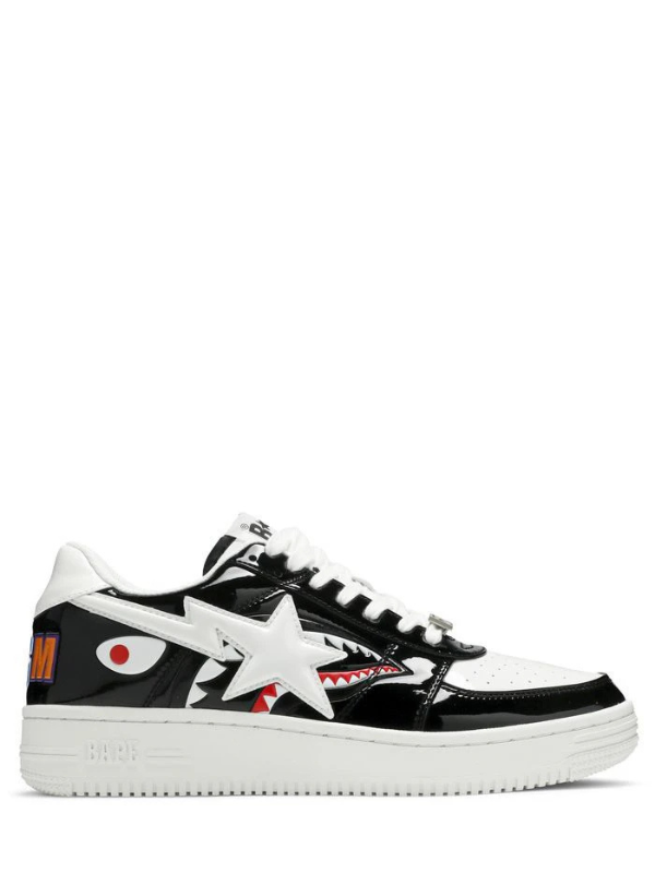 Bapesta Low M1 'Shark Face - Black'