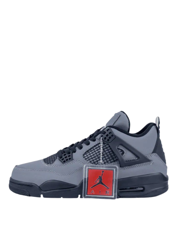 Jordan 4 Iron Oreo Black