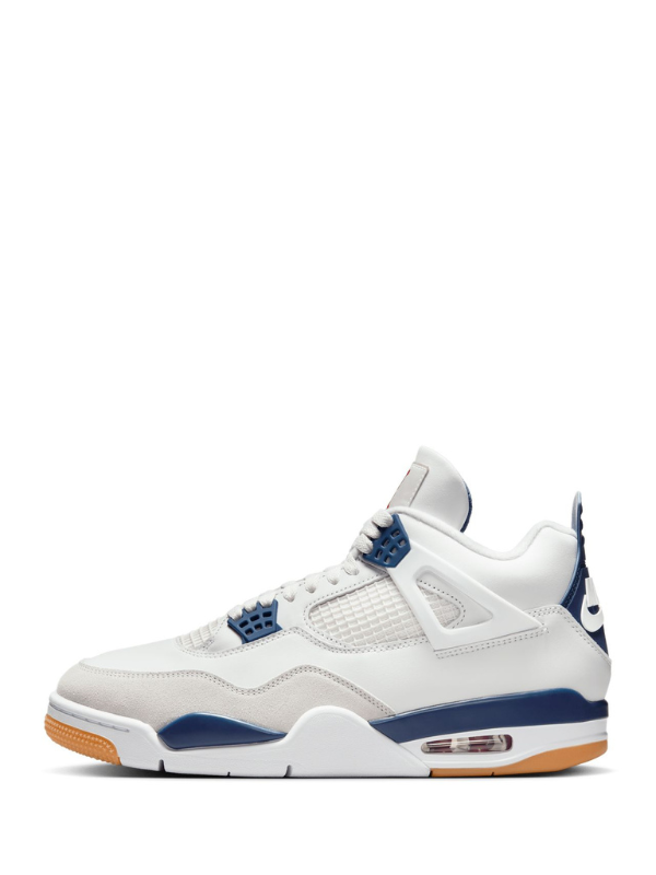 AIR JORDAN Nike SB x Air Jordan 4 White Navy