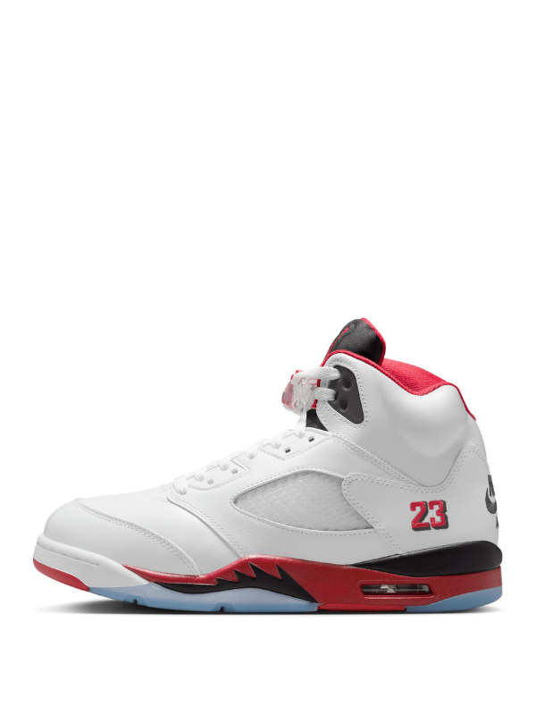 Air Jordan 5 Fire Red 'Black Tongue'