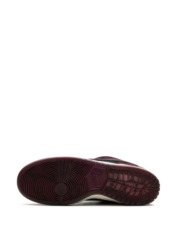 Nike x Riot Skateshop SB Dunk Low "Mahogany/Dark Beetroot/Team