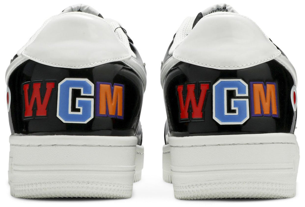 Bapesta Low M1 'Shark Face - Black'