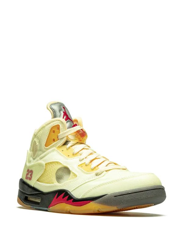 Jordan x Off-White Air Jordan 5 Retro SP "Sail" sneakers