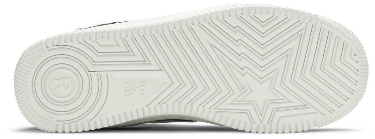 Bapesta Low M1 'Shark Face - Black'